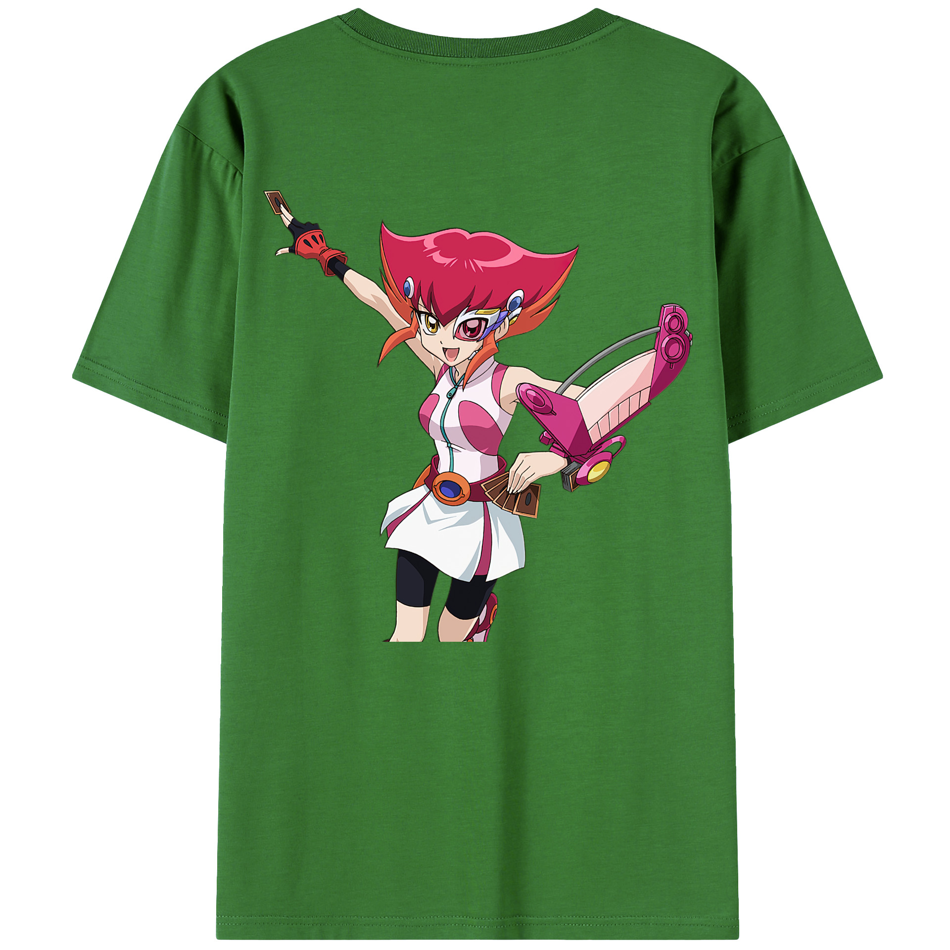 （画像用） 遊☆戯☆王 Yu-Gi-Oh! レディース半袖Tシャツ(バックプリント)